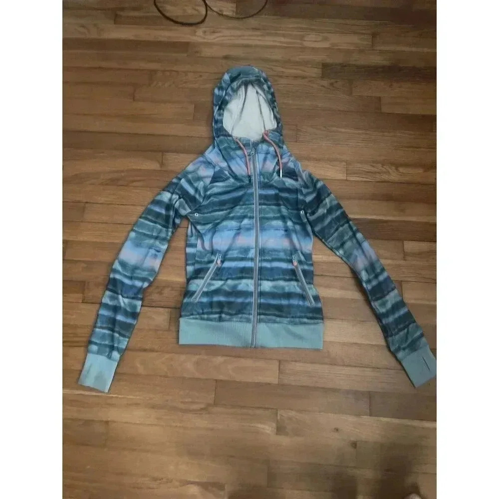 Bench Women's Hoodie Sweatshirt Full Zip Up Hooded Zip Pockets Size XS